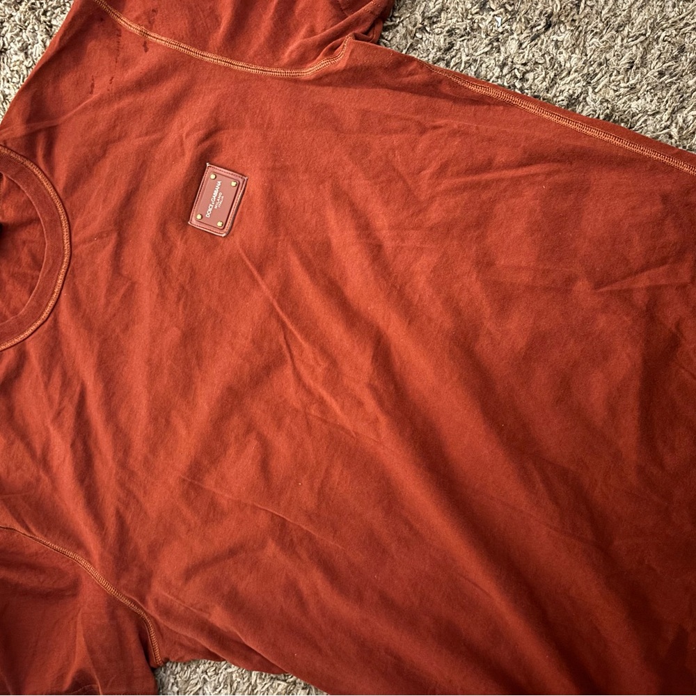 Dolce & Gabbana Terracotta Tee